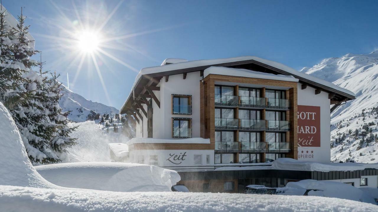 Hotel Gotthard-Zeit Obergurgl Bagian luar foto